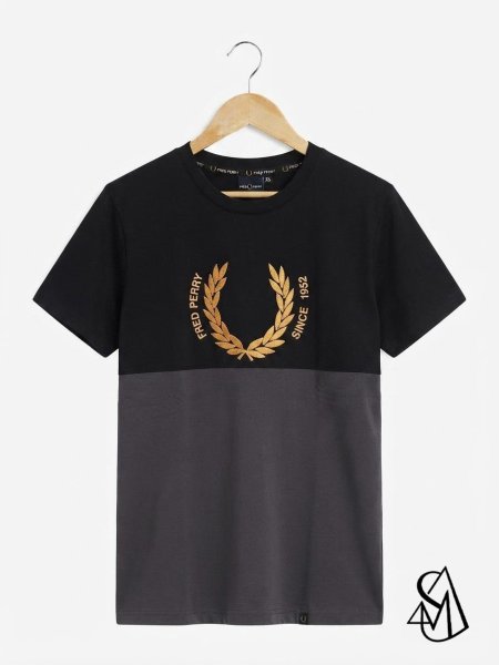 بلوزة FRED PERRY مدور